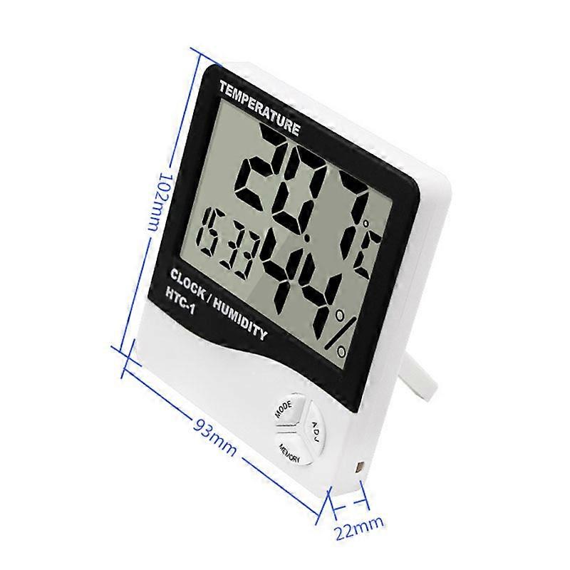 Heimthermometer HTC-1 mit großem Display - ohne Batterie (virtuelles Inventar)