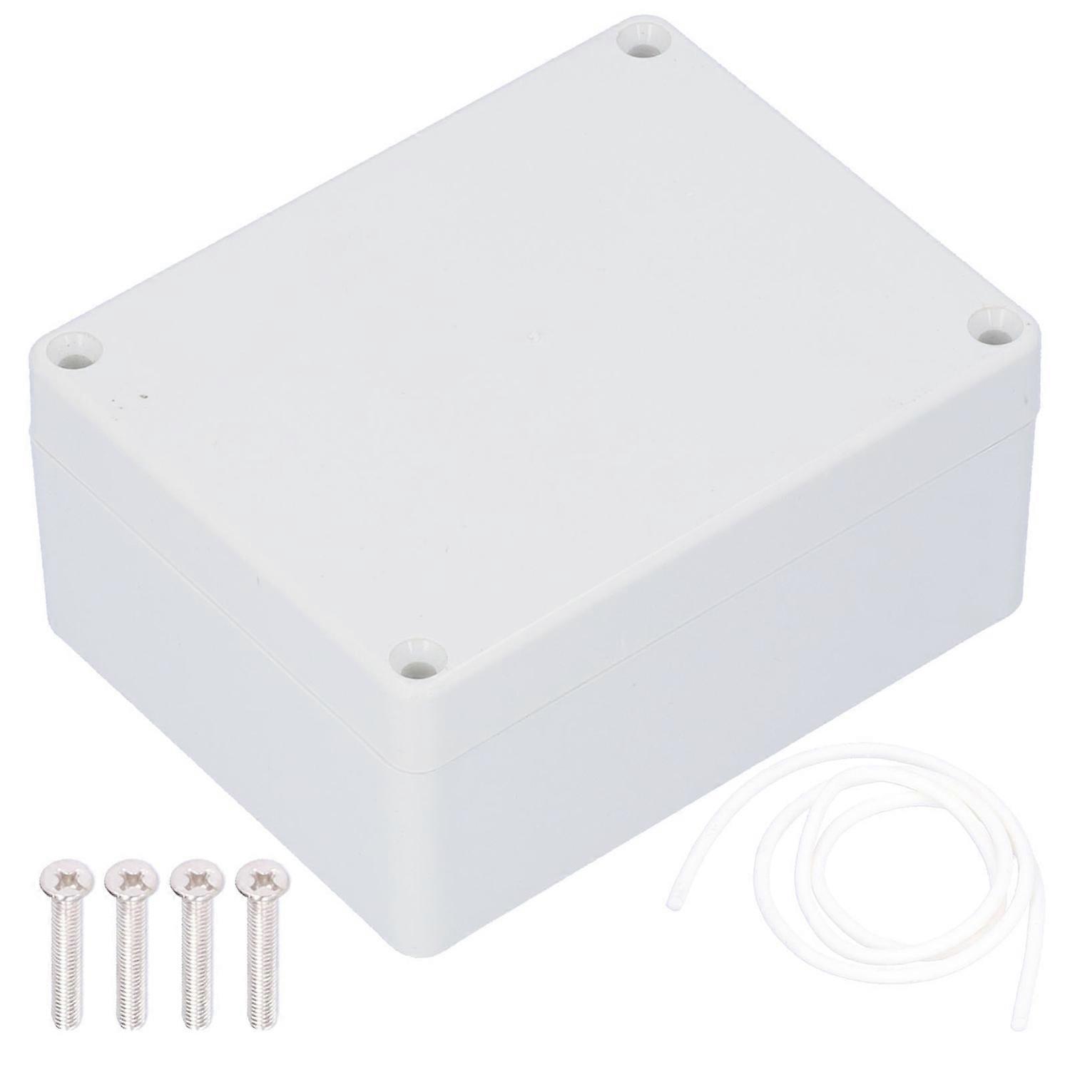 Junction Box Plastic Waterproof Tools Power Wiring Instrument Case for Electronics115x90x55mm