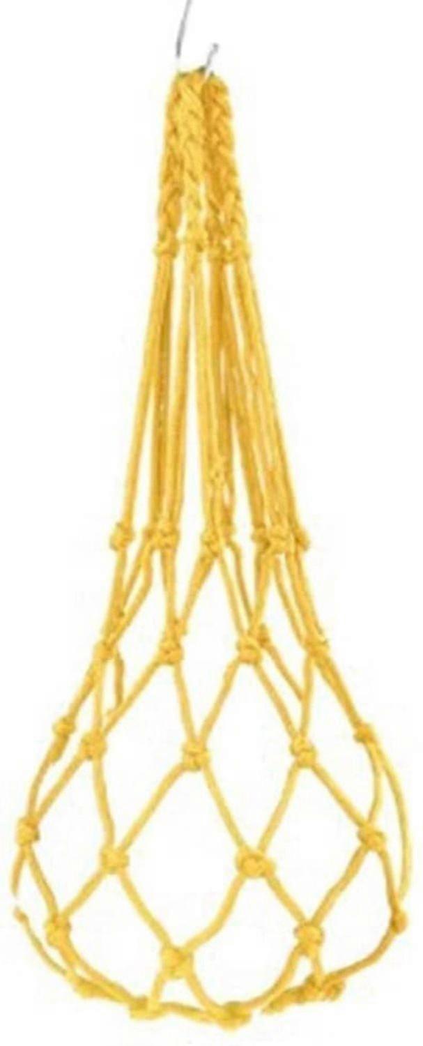 Vegetable Bird Feeder - Large Hanging Bird Feeder Rack - Hens, Geese, Ducks, Large Birds (yellow)