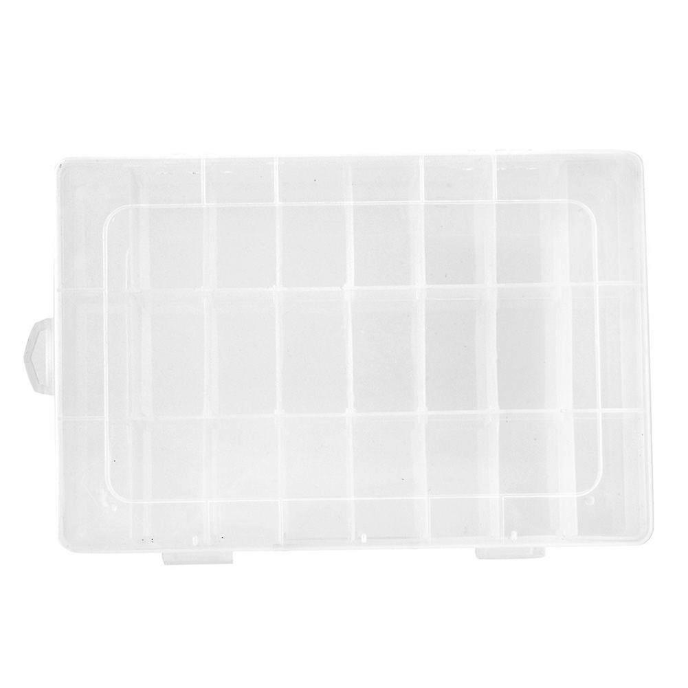 Plastic Fishing Lure Fish Hook Bait Storage Box Case Container Organizer