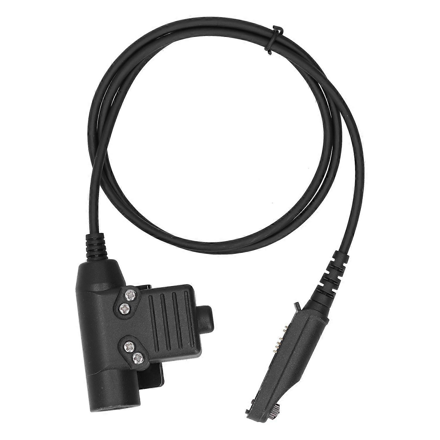 U94 PTT Cable Plug Headset Adapter Fit for Baofeng UV9R/UV9RPLUS/UVXS Walkie Talkie