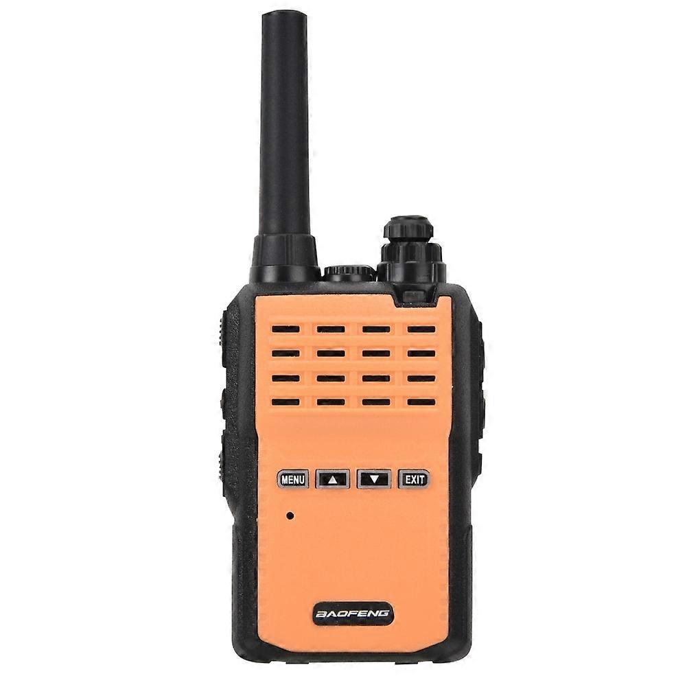 Portable Professional 5W BF E90 UHF Handheld Two Way Ham Radio Walkie Talkie (Orange)
