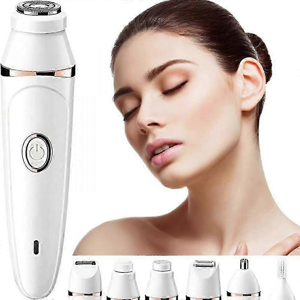 7 in 1 Pluxy ontharing voor gezicht, Instant & pijnloze schoonheidshulpmiddelen voor alle huid RCQ