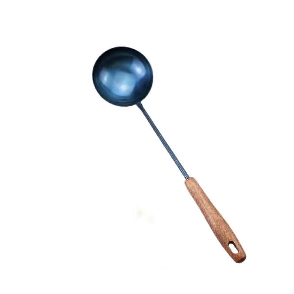JUSCH Spoon wok tool, product size 40*10cm/15.7*3.9 inches Wok utensils, stainless steel wok spatula, easy to clean.-69swer