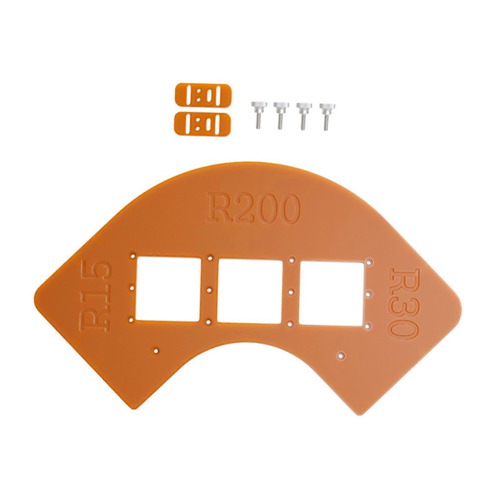 Radius Jig Woodworking Tool Reusable Portable Trimming Tool High Hardness for