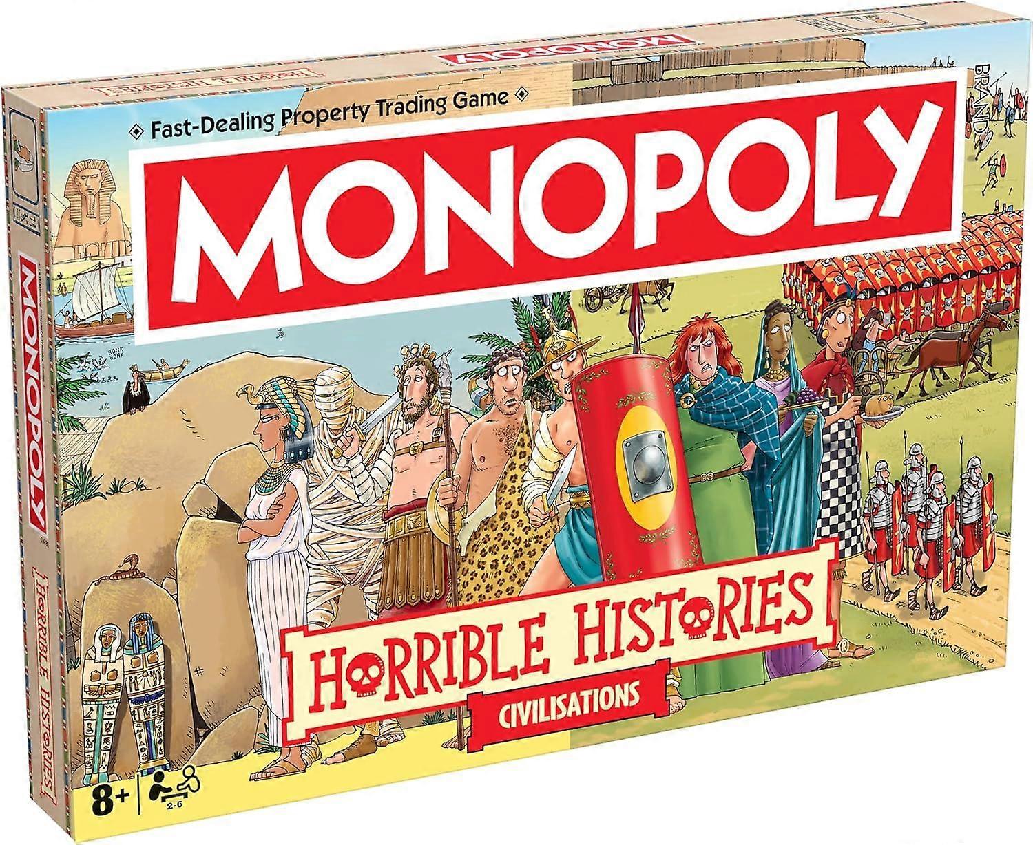 Monopoly Horrible Histories Civ Edition Board Game