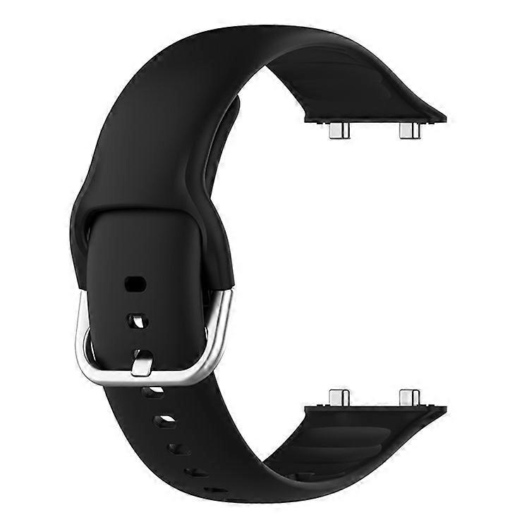 Solid Color Silicone Smart Watch Strap Adjustable Wrist Band Compatible For Oppo Watch 2 46mm