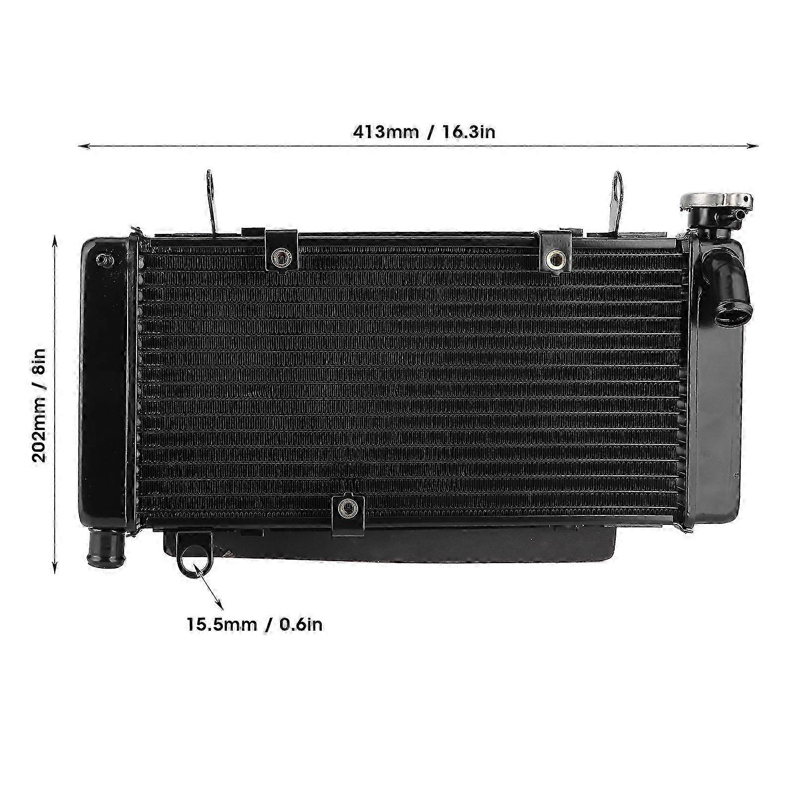 Moottoripyörän jäähdyttimen jäähdyttimen jäähdytysvesisäiliö sopii malleihin Honda CBR400 CBR400RR NC29 CBR29 MC29 9094 f74