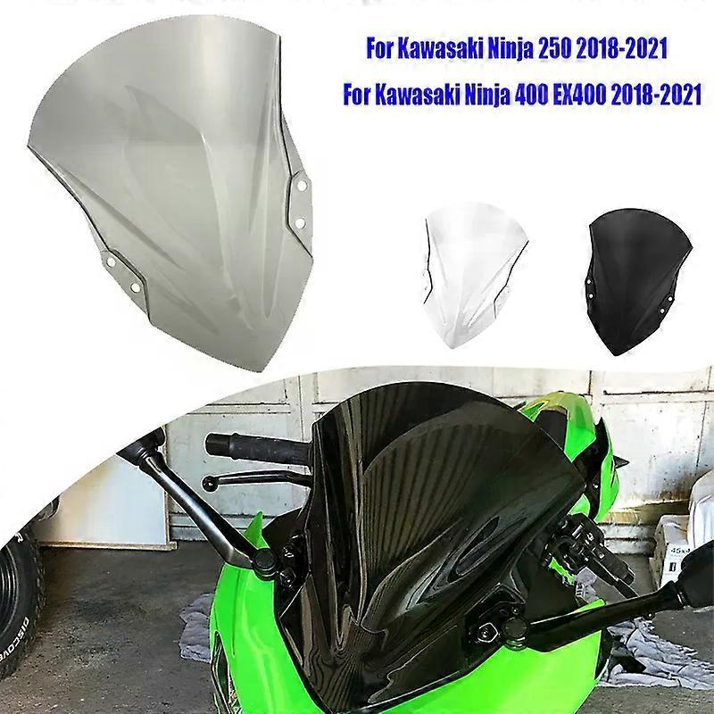 Windshield Spoiler Windscreen Air Wind Deflector compatible for Ninja 400 Ninja 250 Ninja 400 250 2018 2019 2020 2021 Accessories MAXP