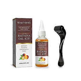 Batana Hair Care Oil - Moisturizing & Strengthening Treatment for Dry, Frizzy Hair | Nourishing Rosemary & Palm Oil Formula for Shine, Smoothness & Da