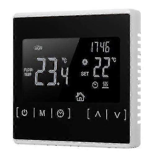 Electric Floor Heating Temperature Controller Lcd Touch Screen Thermostat