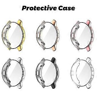 Watch Protective Case TPU Plating Smart Watch Full Coverage Screen Protector Cover for Garmin Venu 2