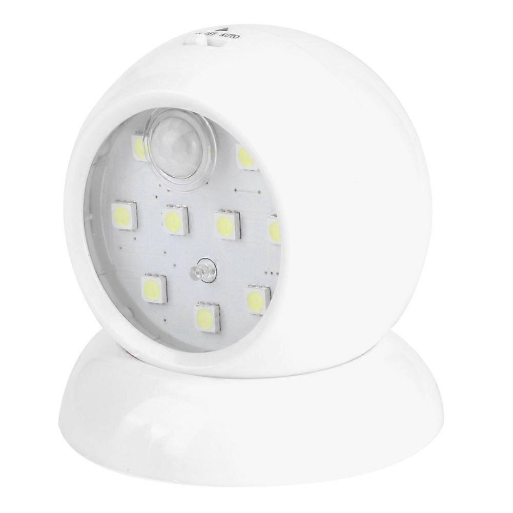 Household 9 - LED 360° Rotating Human - Induction Lamp for Wardrobe, Closet and Garage