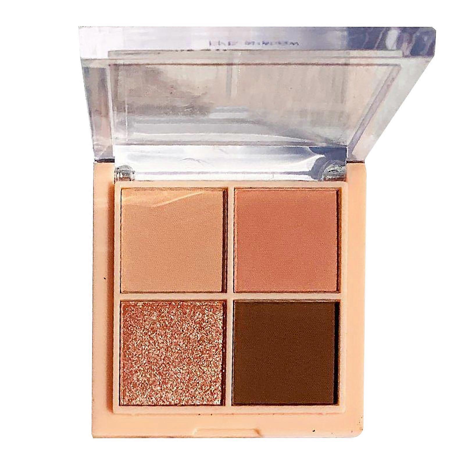 Eye Makeup Mini 4 Color Eyeshadow Sequins Glitter Pearlescent Matte Eyeshadow