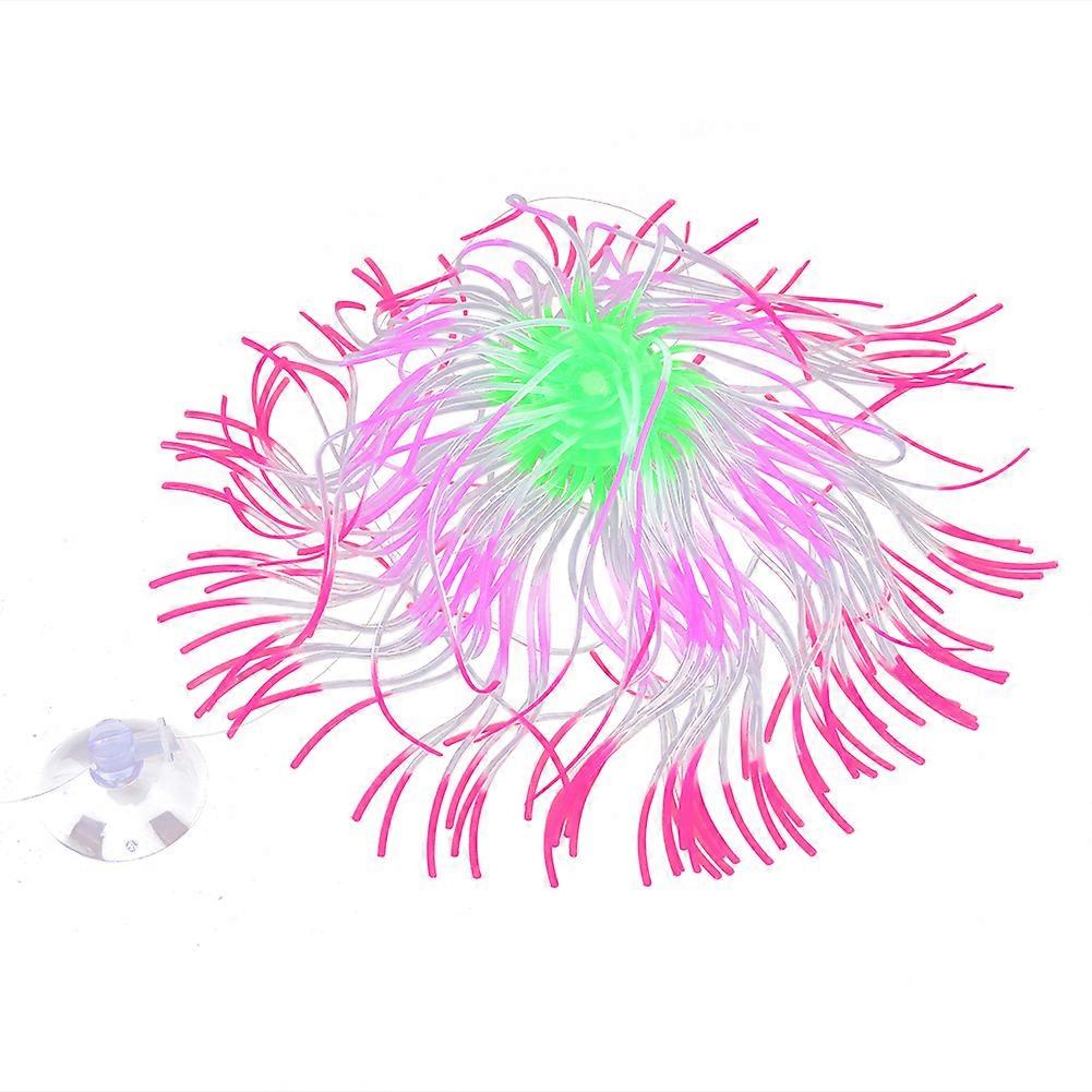 Aquarium Fish Tank Landscape Decoration - Silicone Simulation Soft Body Actinozoa Coral Accessory for Aquatic Environments