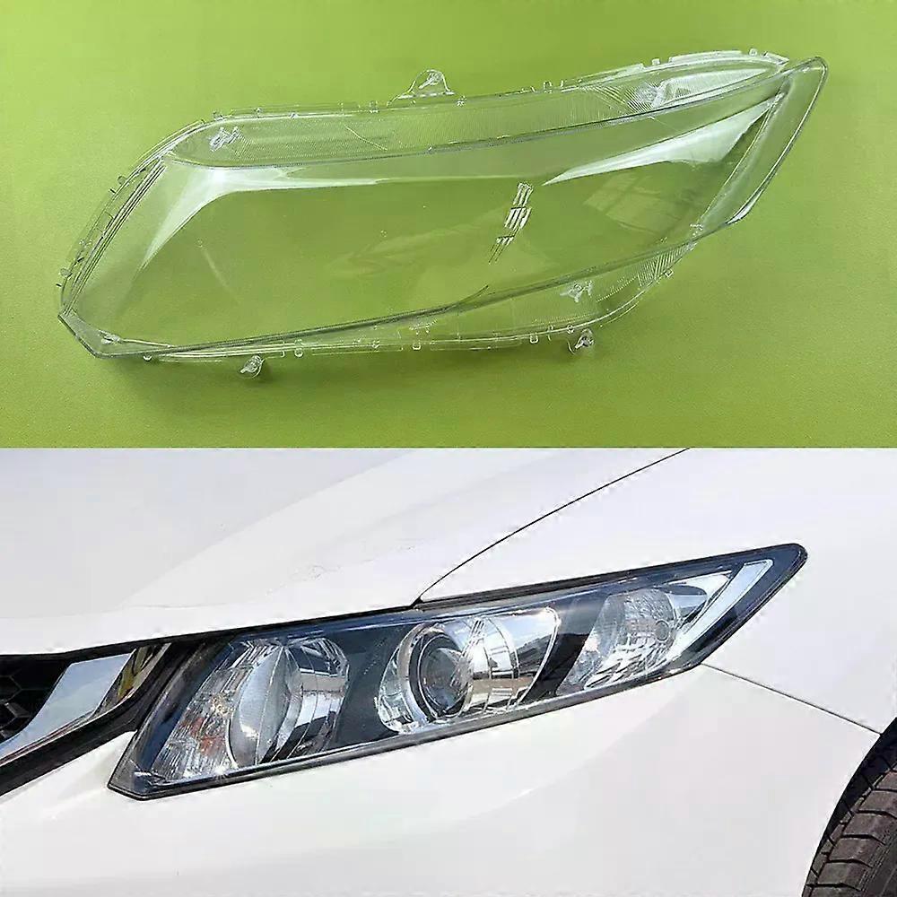Applies toHeadlamp CoverTransparent Mask Headlight Shell Lens Plexiglass Replace Original Lampshade For Honda Civic 2012 2013 2014 2015