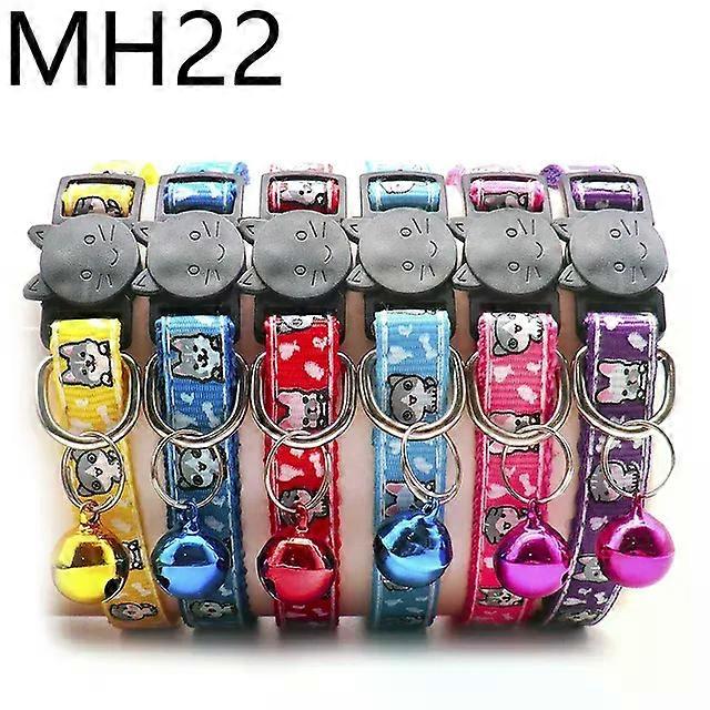 Unbrand 12Pcs Chat Chien Collier Laisse Chiot Chaîne Boucle de Sécurité Ceinture Identifier Colliers