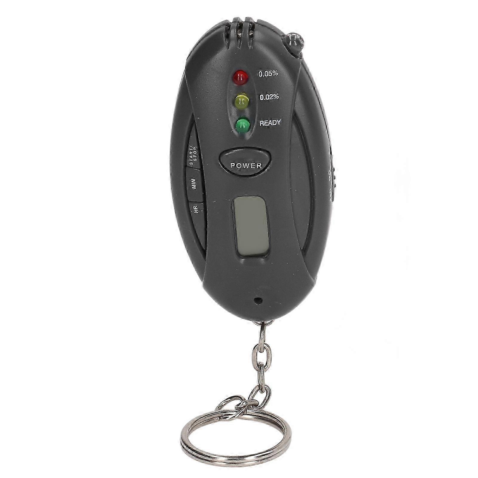 Breath Alcohol Tester Accurate Sensitive Light Indicator Portable Digital Display Drunk Tester