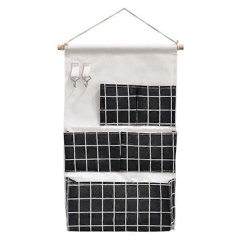 Hanging Storage Bag, Waterproof Hanging Storage Pouches, (Black)