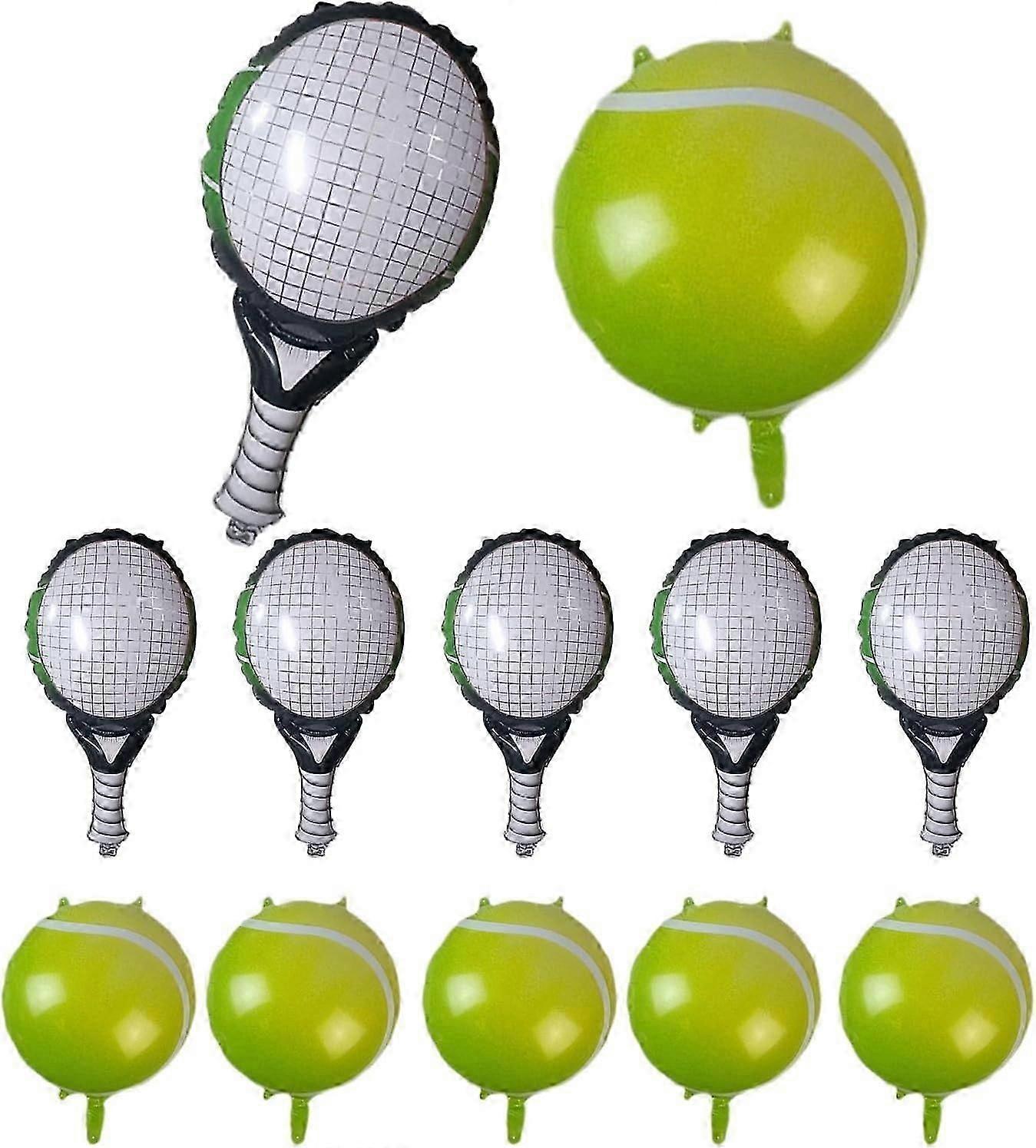テニスラケットホイルバルーン、テニス用品、テニステーマバルーン、ラケットホイルバルーン