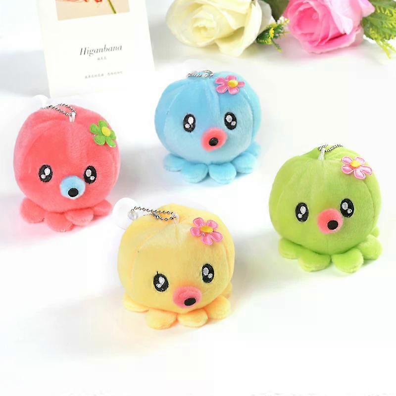 الأخطبوط أفخم لعبة طفل لينة محشوة أفخم دمية لطيف صغير قلادة انتزاع آلة دمية طفل أطفال لعبة متعددة الألوان اختياري