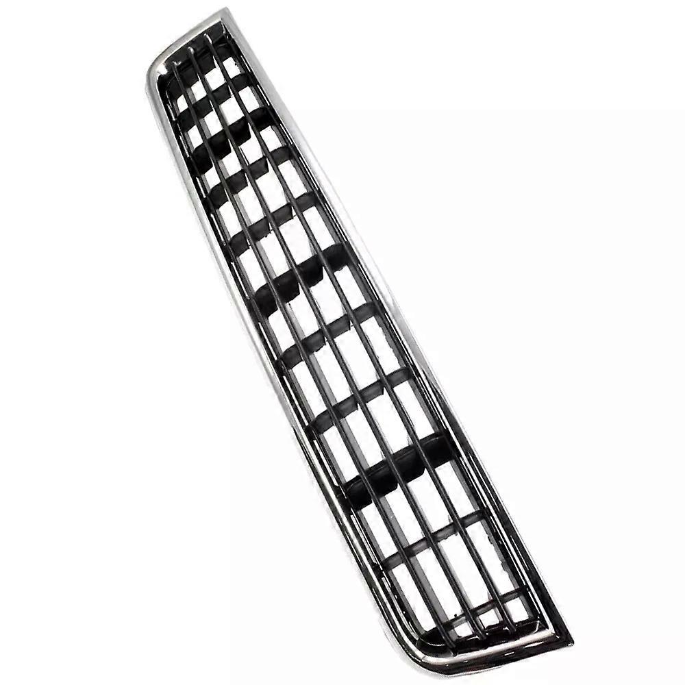 Front Lower Bumper Center Grille Mesh Center Grill Replacement compatible for   A4 B6 Sedan 2002 2003 2004 2005