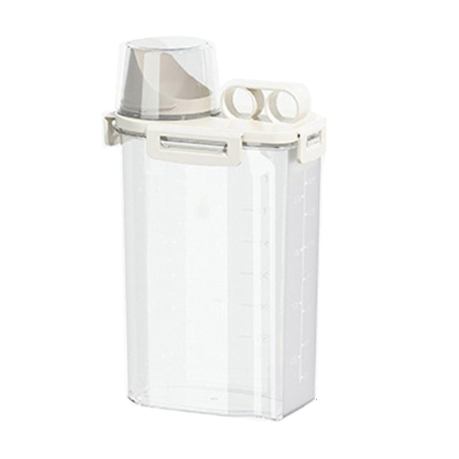 Rice Storage Container Sealed Jar Food Grade BPA Free Handle Design Dustproof Transparent Cereal Container Flour Bin