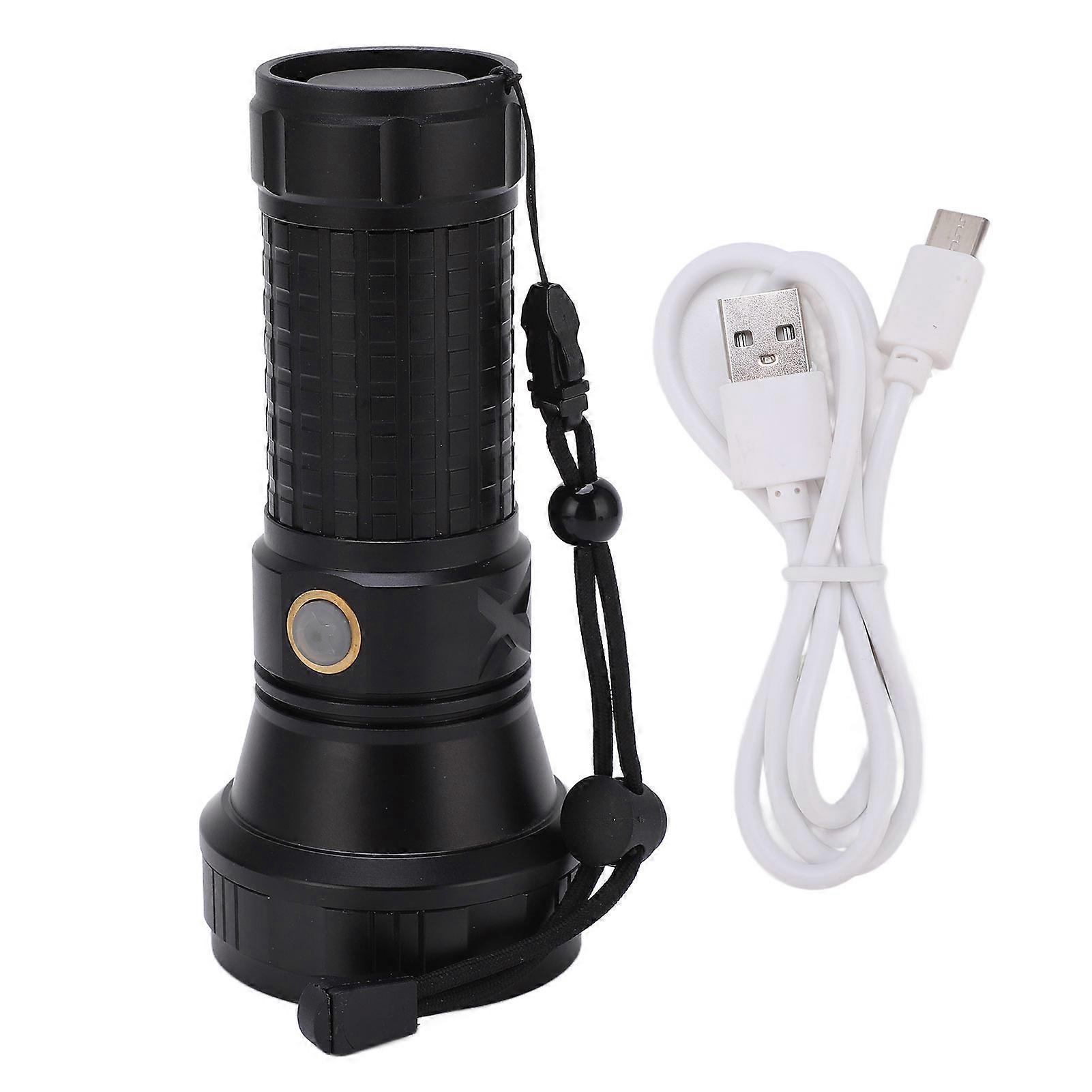 Searchlight Waterproof Super Bright Outdoor Flashlight with 3 Modes for Emergency Camping