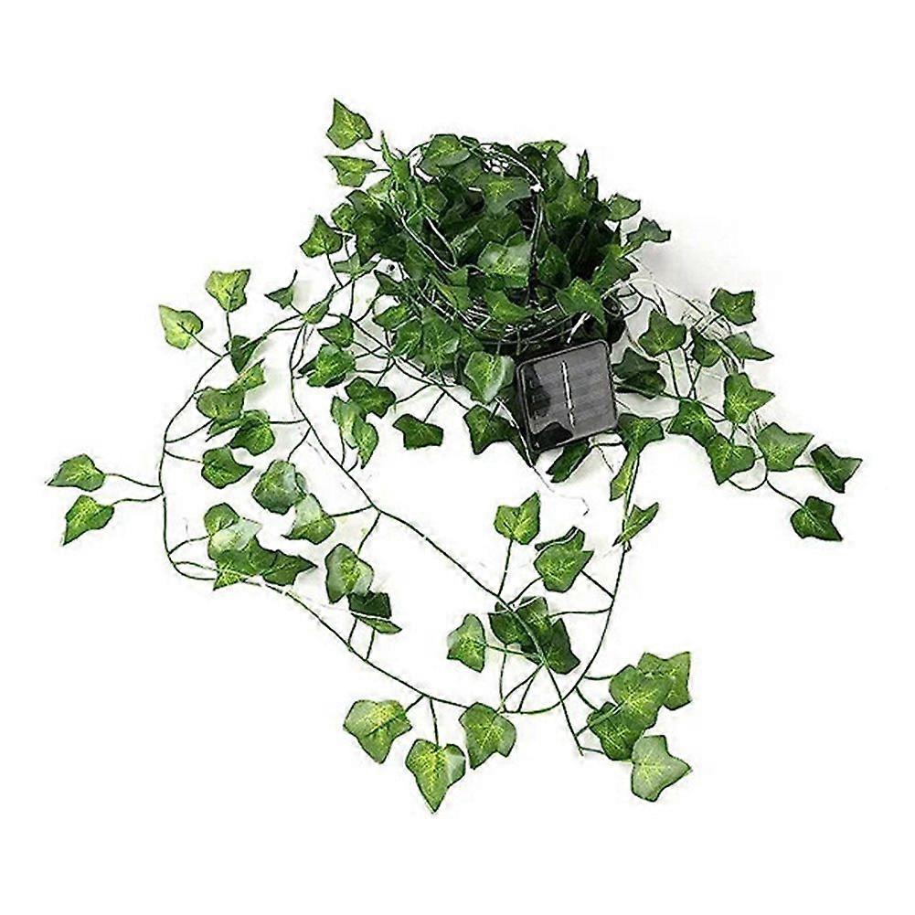 Solar Rattan Light String Outdoor Rattan Decorative String Light 2M