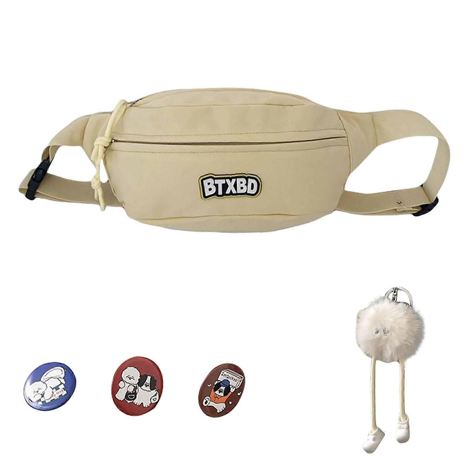 女性用ファッションチェストバッグクロスボディバッグベルトバッグファニーパックガールズウエストバッグ旅行サイクリングフィットネスイエロー