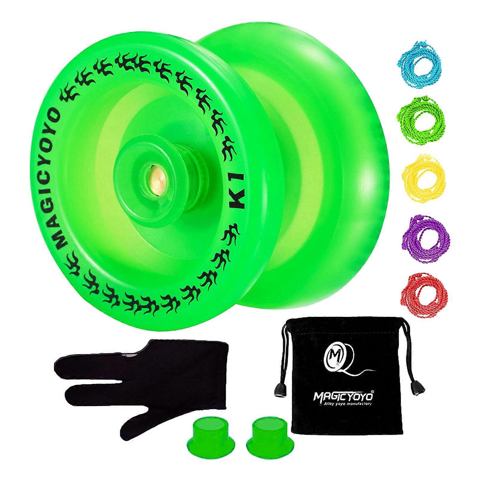 Responsive YoYo K1-Plus with Yoyo Sack,Green