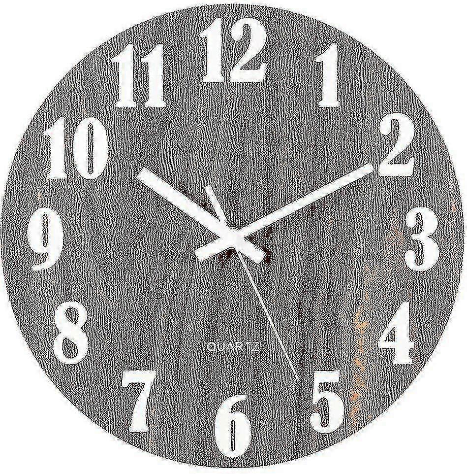 30cm Large Dial Silent Luminous Wall Clock