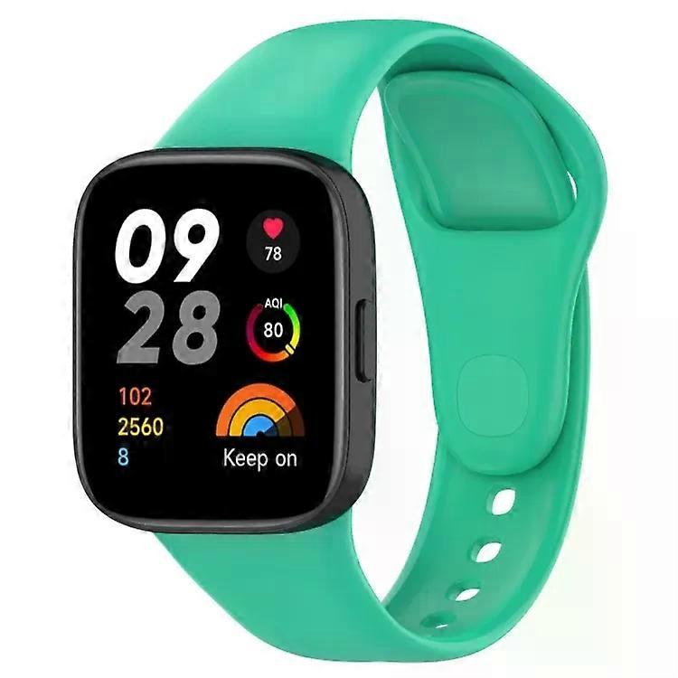 Redmi Watch 3 Lite Silicone Replacement Band-Teal Solid Color Teal