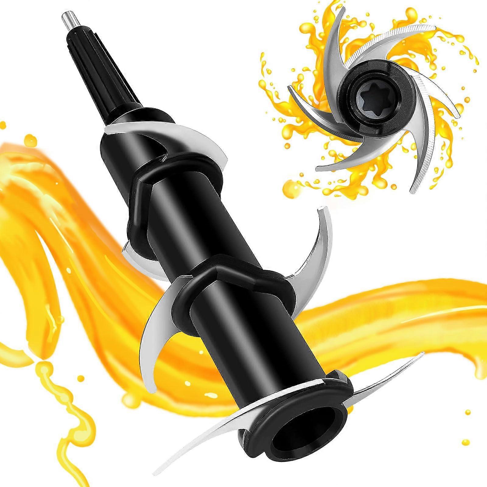 6-Blade Replacement Ninja Blender Blade Compatible Ninja with 72 oz 1100W 1200w 1500w