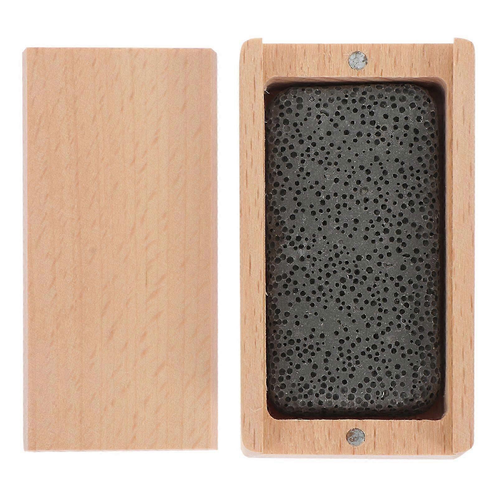 1Set Beech Wood Essential Oil Diffuser Home Aroma Diffuser Aroma Diffuser (Golden)