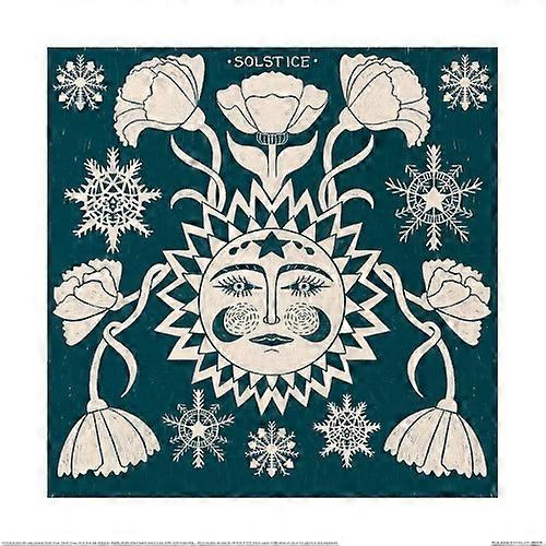 Nina Pace Solstice Paper Winter Print