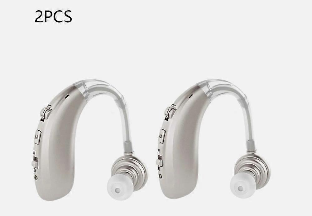 Digital Bluetooth Hearing Aids Rechargeable Behind Ear BTE Sound Voice Amplifier