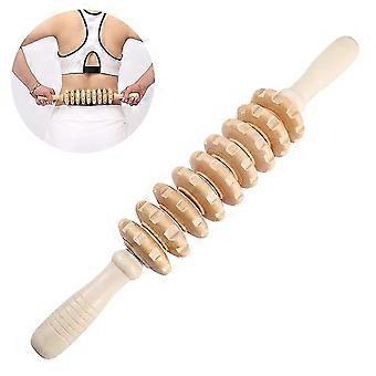 Accesorios Anti Celulitis MasajeAdor Herramienta Rodillo Masajeador Madera