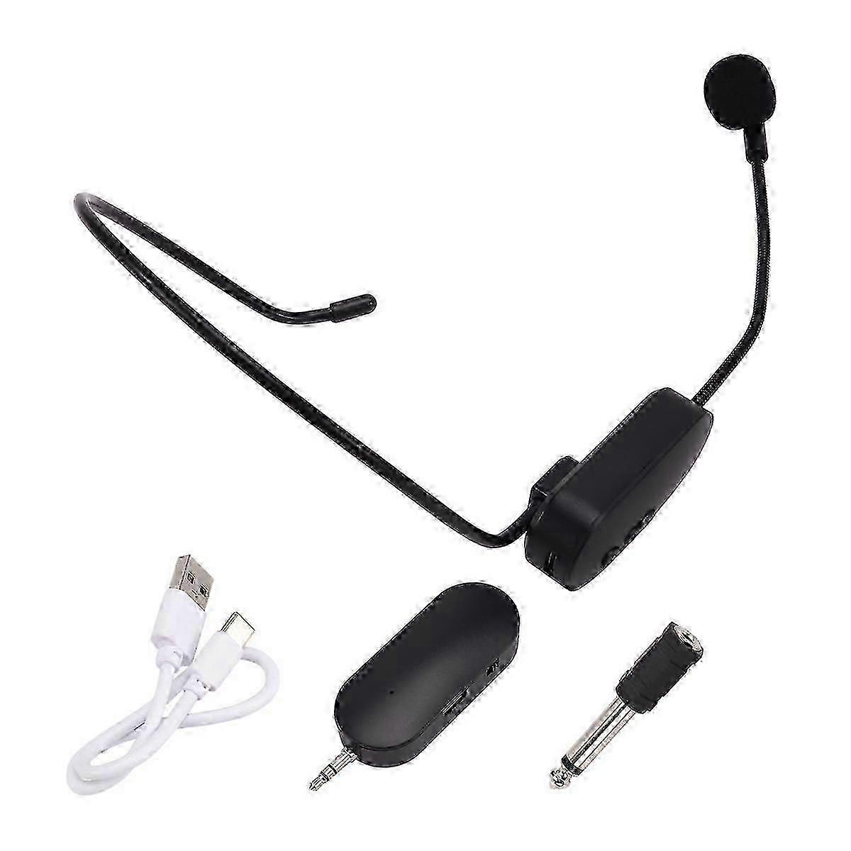 Handheld 2.4G Wireless Microphone -Mounted Microphone Volume Amplifier Teaching Loudspeaker for Voice Teaching