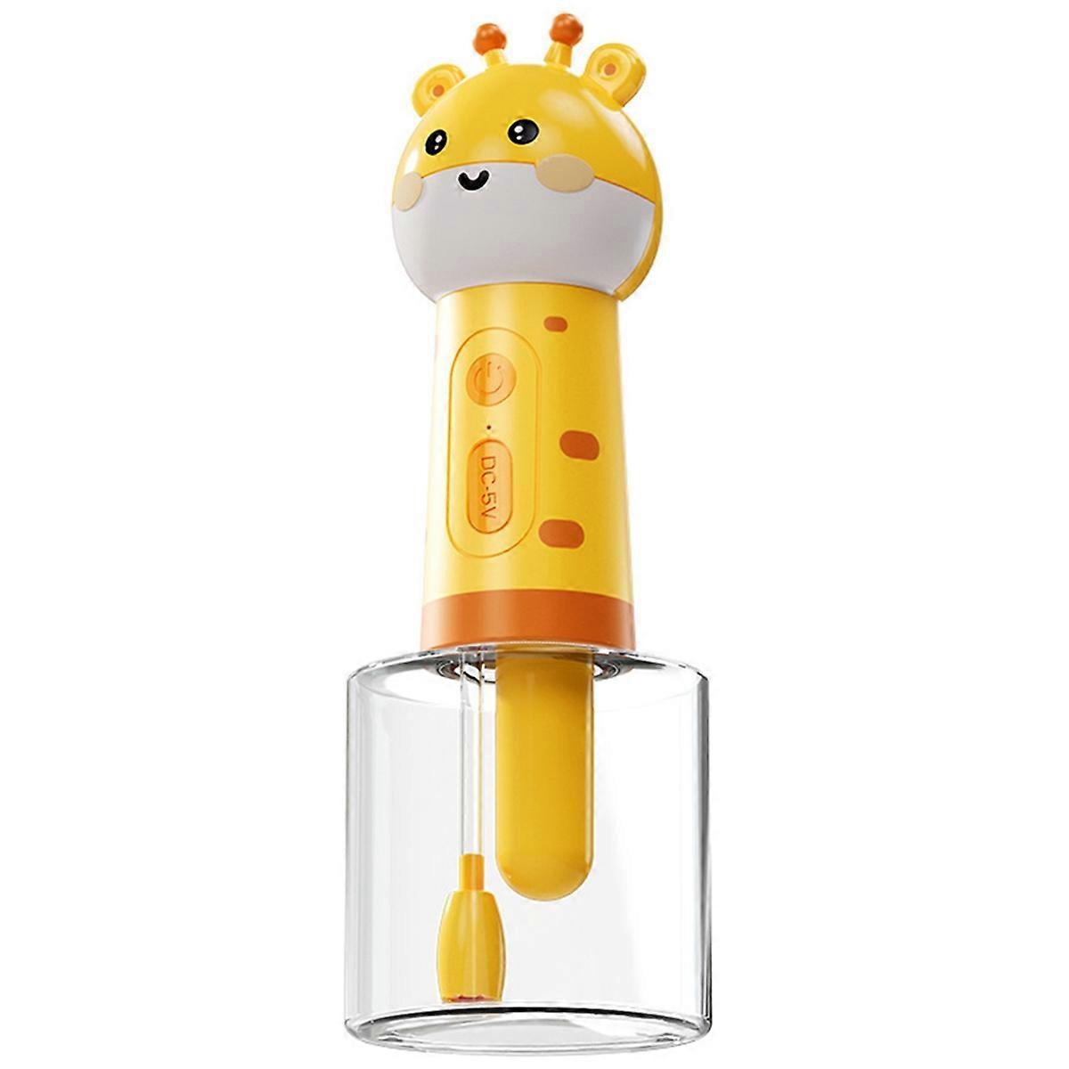 Cat Automatic Foam Soap Dispenser Cordless Pet Bath Cleaning Electric Dog Shampoo Foam Machine Pet Sprayer Supplies,B
