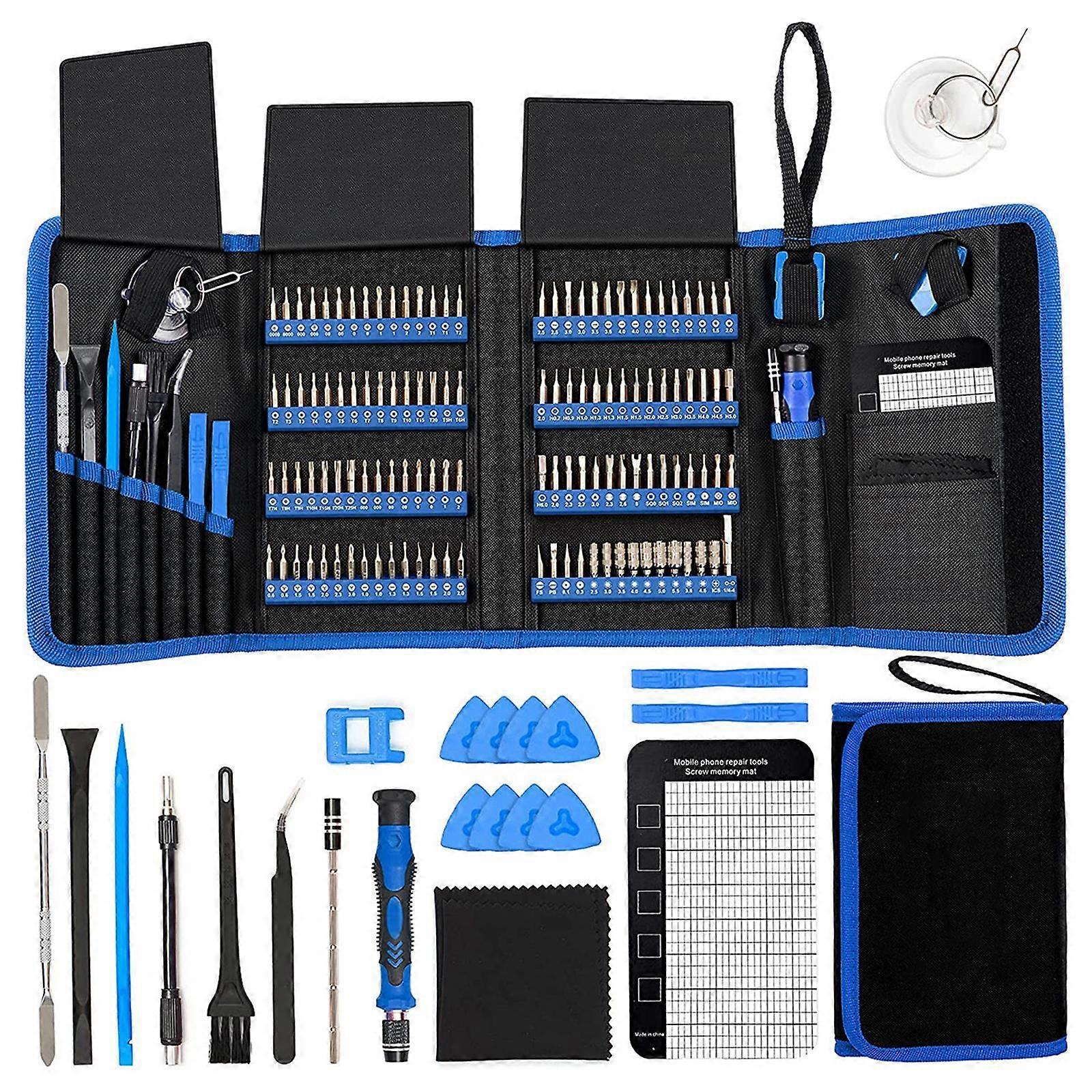 142-Piece Precision Screwdriver Set -Tool Watch