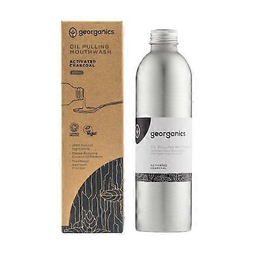 Activated charcoal oil mouthwash 275 ml