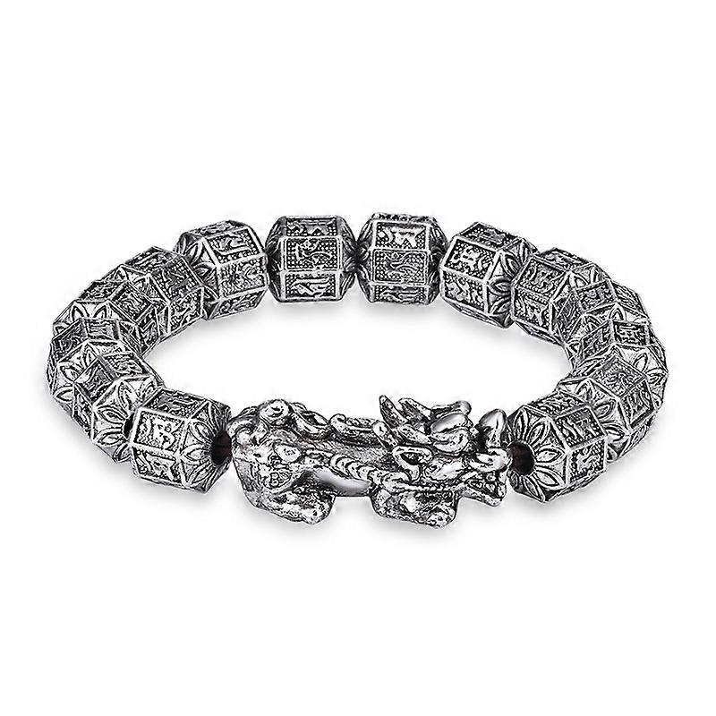 Solid Patronus Buddha Sanskrit Couple Bracelet