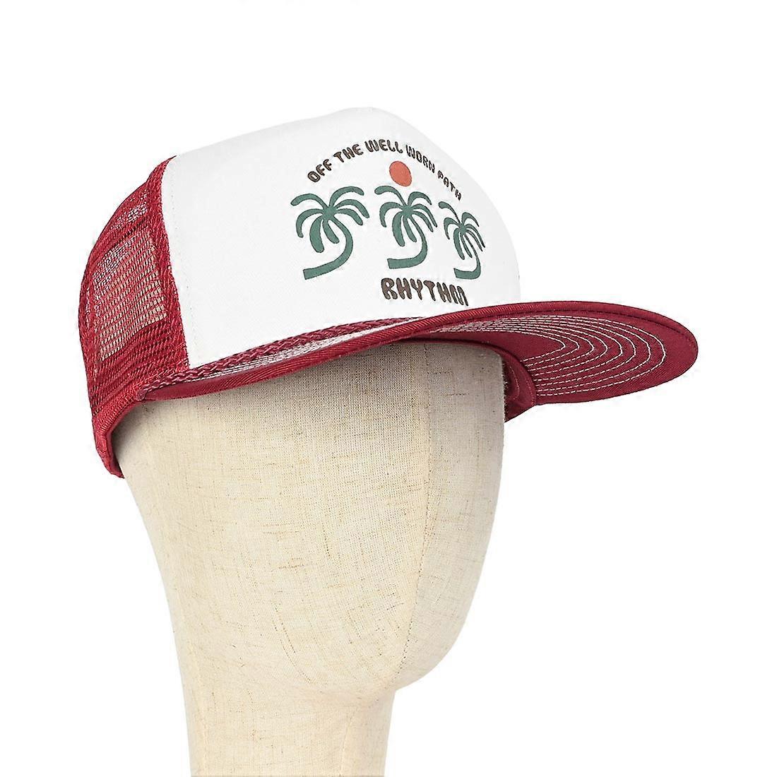 Rhythm Trees Trucker Cap - Merlot