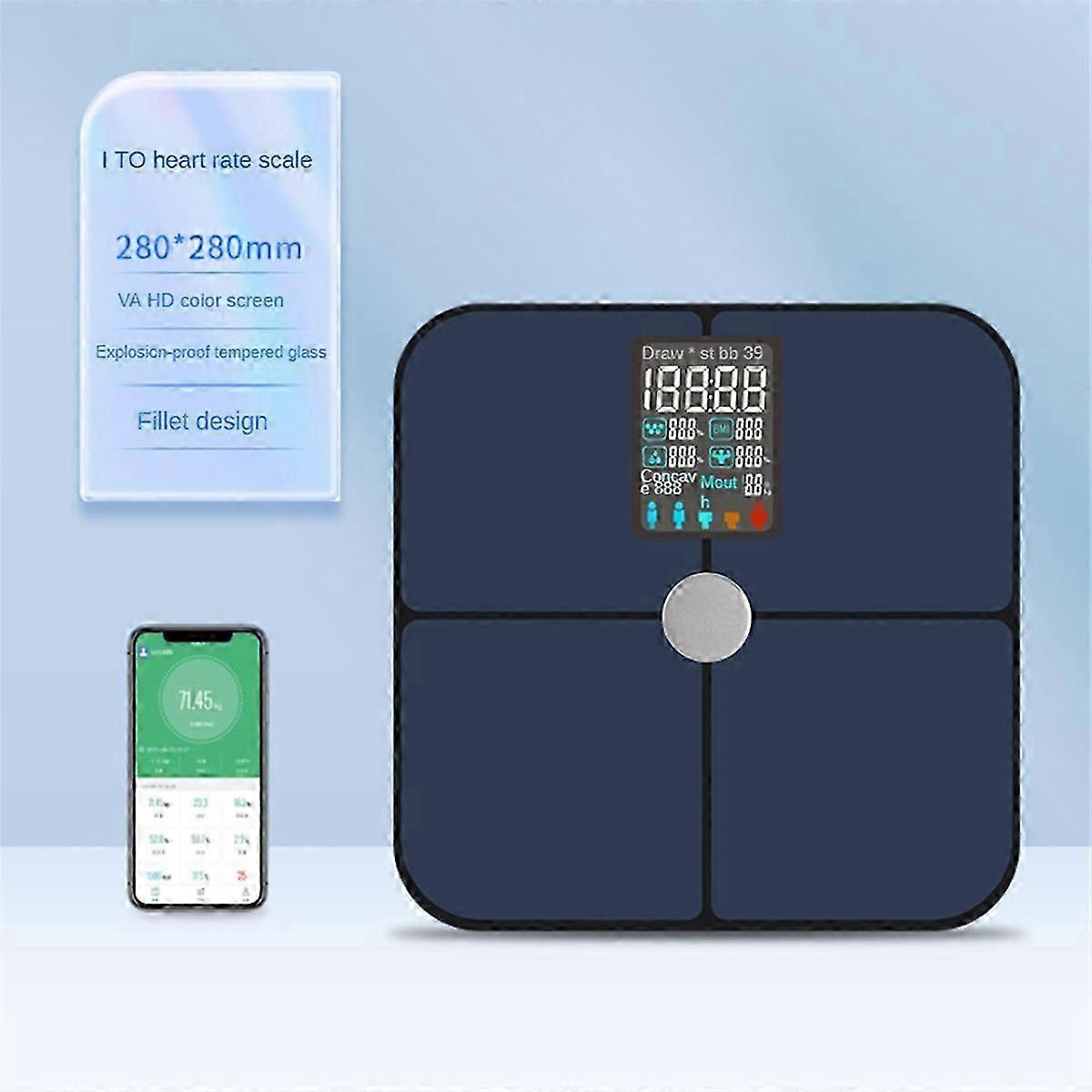 Smart ITO Heart Rate Scale Large Display Digital Smart Scale