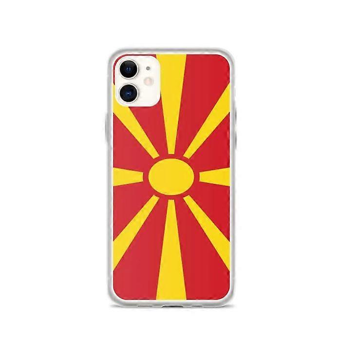 North Macedonia Flag Phone Case - iPhone 11