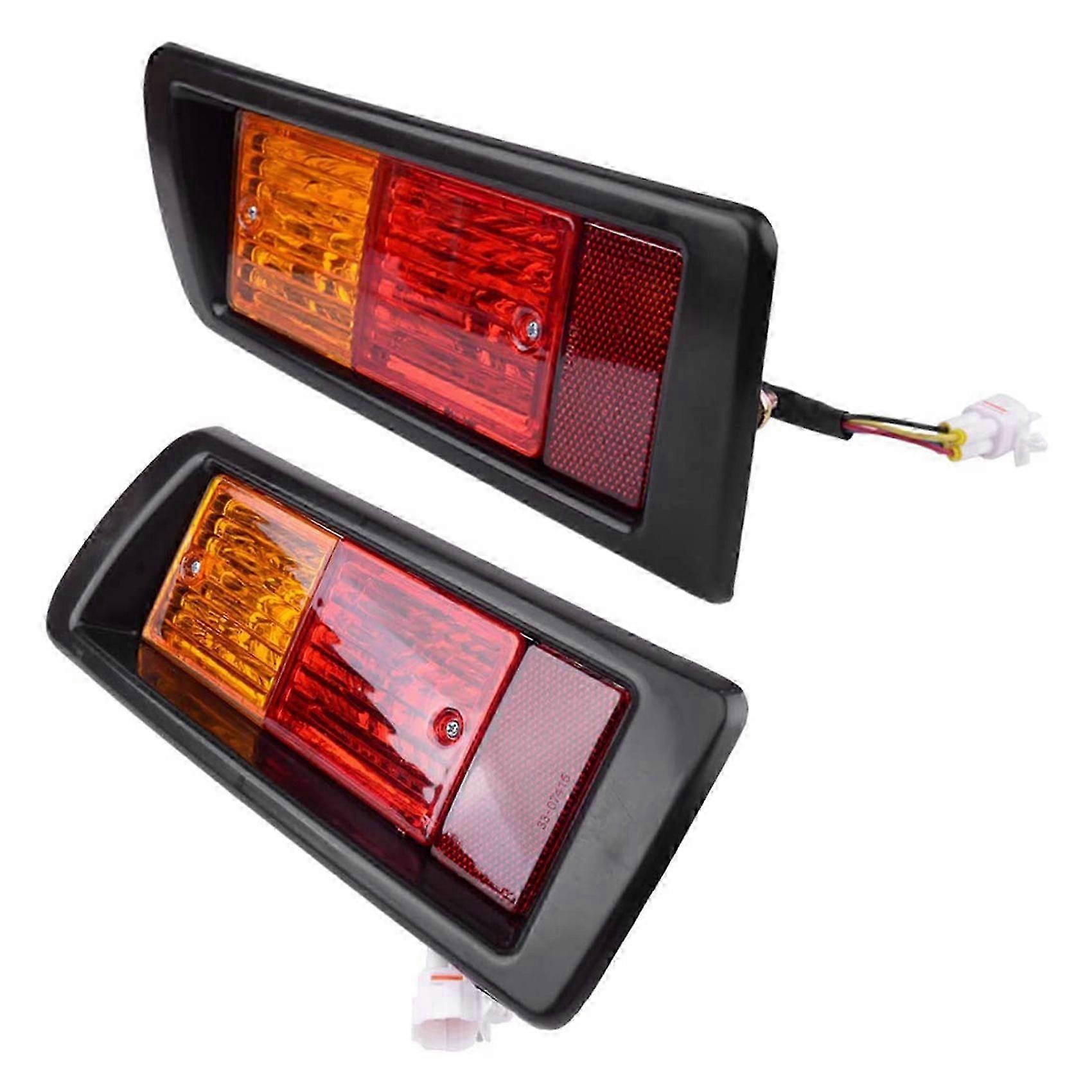 1996-2002 Land Cruiser Prado FJ90/95 Tail Bumper Rear Fog Lights and Lamps - Pair - Part Numbers 81550-60440 and 81550-60520