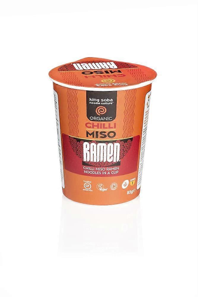 King Soba Ramen Miso au Piment Bio 85g