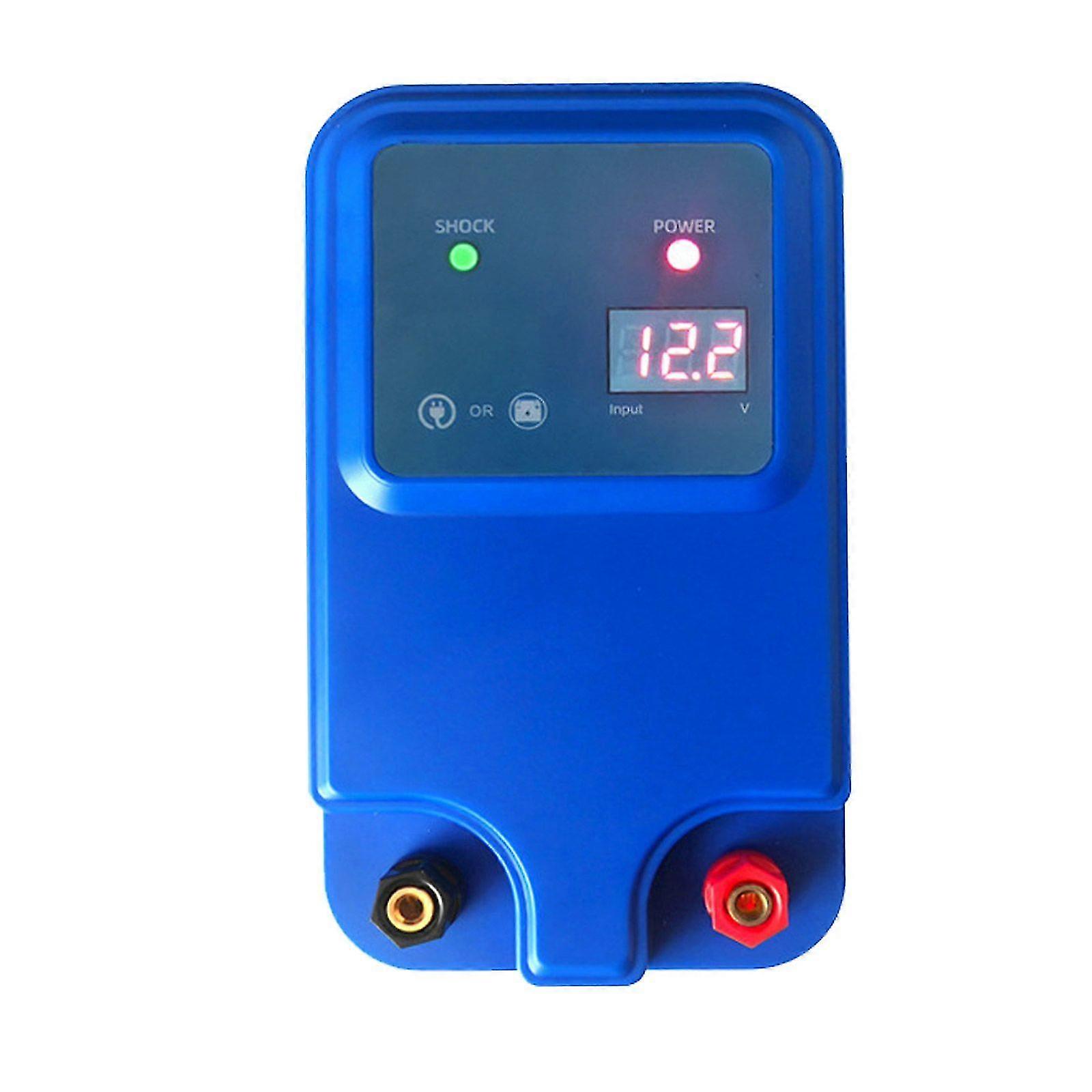 Electric Fence Device, 12 Volt, 10 km Range, 1 Joule Output