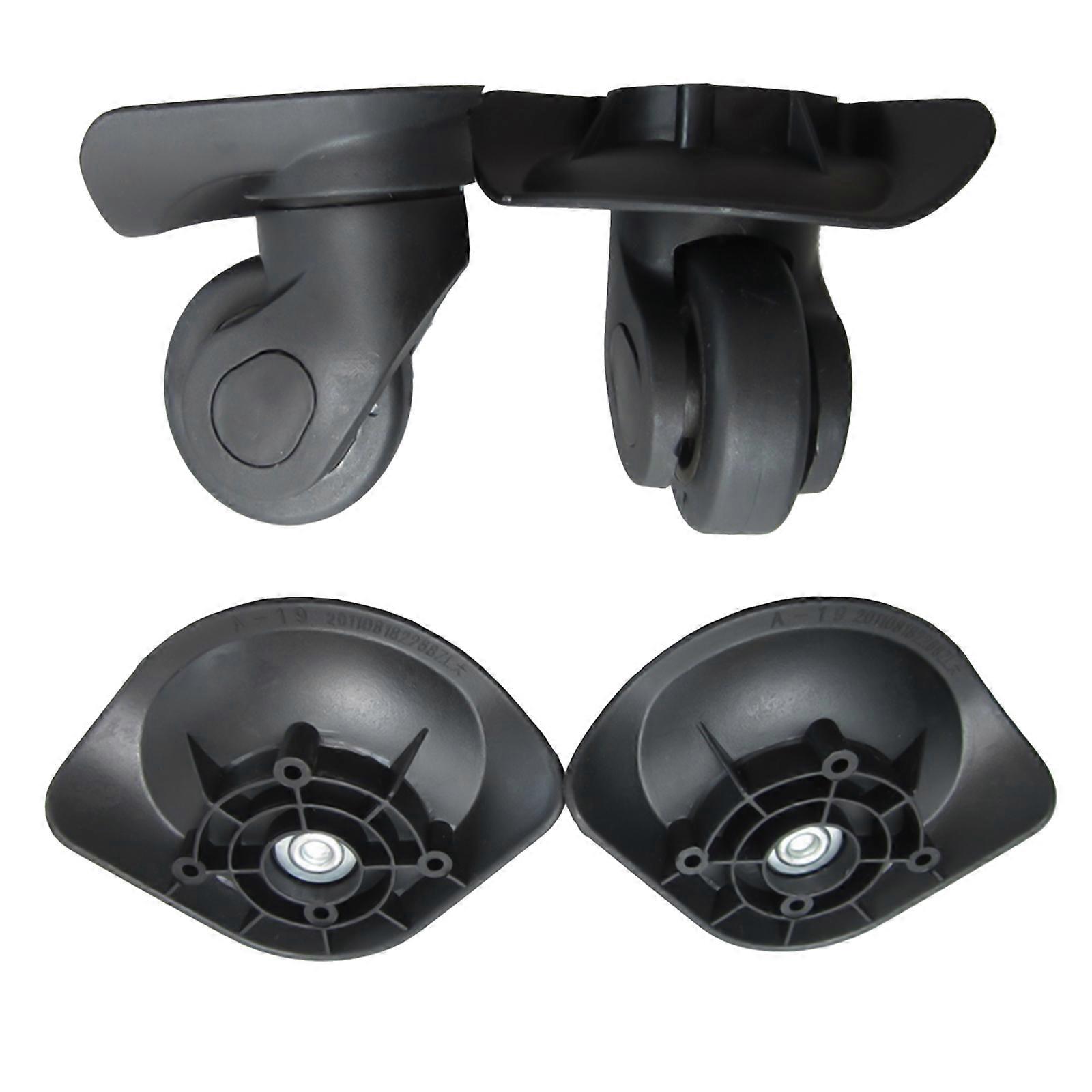 Luggage Replacement Wheels Easy to Install with Lightweight and Durable Material
